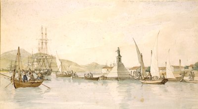 View of Argostoli on the Island of Cephalonia by Joseph Cartwright
